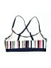 Unbranded Stripes Blue Swimsuit Top Size S (estimated) - photo 2