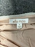 Ella Moss 100% Nylon Chevron-herringbone Silver Casual Skirt Size 10 - photo 4
