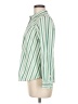 Talbots Stripes Green Long Sleeve Button-Down Shirt Size 8 (petite) - photo 5