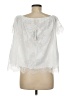 Gold Hawk White 3/4 Sleeve Blouse Size M - photo 2