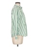 Talbots Stripes Green Long Sleeve Button-Down Shirt Size 8 (petite) - photo 4