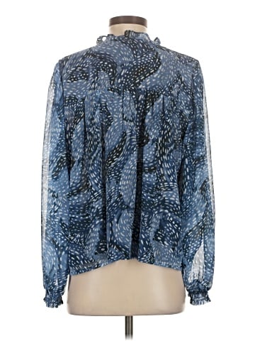 Aqua 3/4 Sleeve Blouse (view 2)