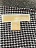 MICHAEL Michael Kors 100% Polyester Houndstooth Gray Romper Size M - photo 4