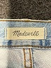Madewell 100% Cotton Hearts Blue Jeans Size 28 waist - photo 4