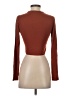 Aria Brown Long Sleeve Turtleneck Size S - photo 2