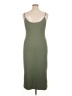 NLT Solid Green Casual Dress Size XL - photo 2
