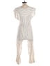 Monteau Stripes Ivory Jumpsuit Size L - photo 2