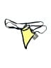 Sherrylo Color Block Yellow Swimsuit Top Size S - photo 1