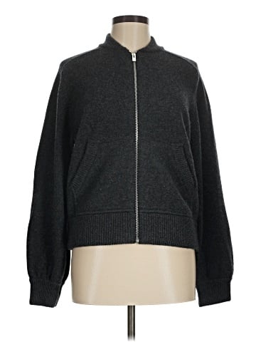 Madewell Wool-Blend Knit Bomber Jacket (view 1)