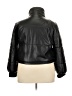 By Anthropologie 100% Polyester Solid Black Jacket Size 2X (estimated) - photo 2