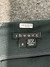 Theory Solid Black Formal Skirt Size 6 - photo 4