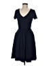 Kaiia Solid Blue Casual Dress Size M (petite) - photo 1