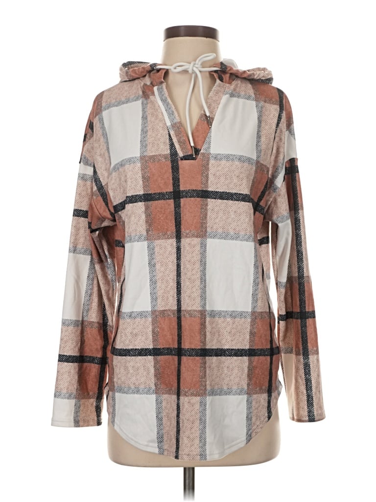 Pre-owned Unbranded Poncho In Tan