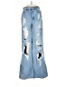 PacSun 100% Cotton Graphic Blue Jeans Size 25 waist - photo 1