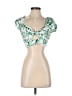 Chicways Green Short Sleeve Top Size M - photo 1