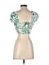 Chicways Green Short Sleeve Top Size M - photo 2