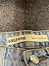 GRLFRND 100% Cotton Hearts Blue Jeans Size 26 waist - photo 7