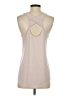 Athleta Tan Sleeveless T-Shirt Size S - photo 2