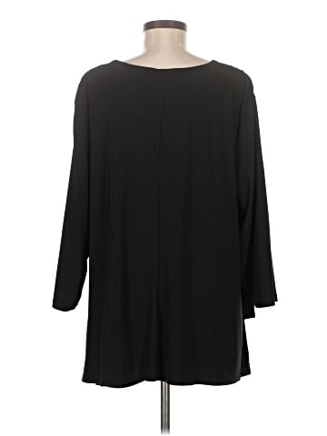 Susan Graver 3/4 Sleeve T-Shirt (view 2)