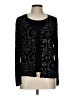 Claudia Richard Black Cardigan Size L - photo 1