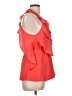 Karlie 100% Polyester Orange Sleeveless Blouse Size L - photo 4