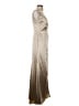 Birdy Grey 100% Polyester Metallic Silver Cocktail Dress Size S - photo 4