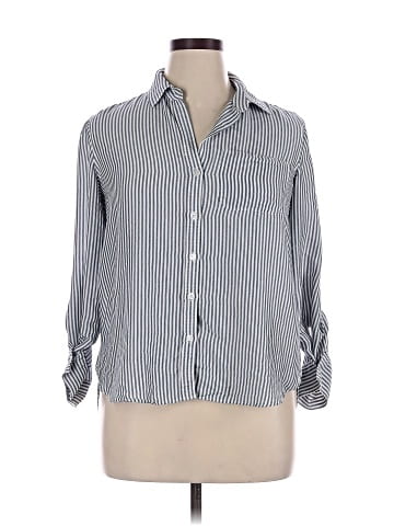 Velvet Heart 3/4 Sleeve Button-Down Shirt (view 1)