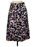 J.Crew 100% Polyester Floral Blue Casual Skirt Size 2 - photo 1