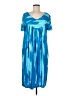 Assorted Brands Tie-dye Blue Casual Dress Size M - photo 1