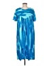 Assorted Brands Tie-dye Blue Casual Dress Size M - photo 2