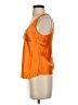 J.Crew 100% Acetate Orange Sleeveless Top Size XS - photo 5