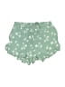 Forever 21 100% Viscose Floral Green Shorts Size S - photo 1