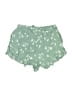 Forever 21 100% Viscose Floral Green Shorts Size S - photo 2