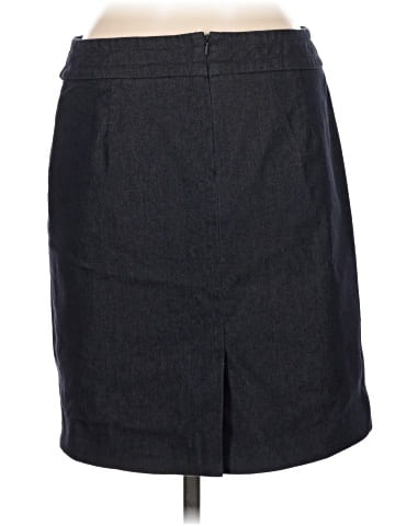 Jones New York Signature Denim Skirt (view 2)