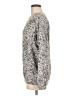 Athleta Animal Print Gray Pullover Sweater Size M - photo 5