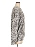 Athleta Animal Print Gray Pullover Sweater Size M - photo 4