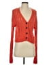 GB 100% Acrylic Orange Cardigan Size S - photo 1