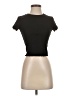 Forever 21 100% Cotton Black Short Sleeve Turtleneck Size S - photo 1