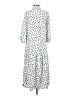 Zara Polka Dots White Casual Dress Size XS - photo 2