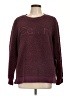 Calvin Klein 100% Polyester Solid Burgundy Sweatshirt Size L - photo 1