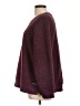 Calvin Klein 100% Polyester Solid Burgundy Sweatshirt Size L - photo 5