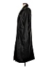 LBLC The Label 100% Polyester Solid Black Trenchcoat Size L - photo 5