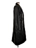 LBLC The Label 100% Polyester Solid Black Trenchcoat Size L - photo 4