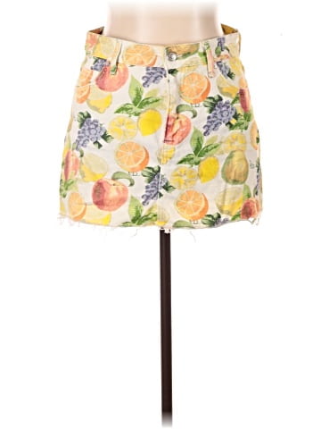Topshop Denim Skirt (view 1)