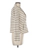 Doncaster Collection Stripes Ivory Blazer Size 8 - photo 4
