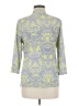 Chico's Paisley Gray 3/4 Sleeve Blouse Size Med (1) - photo 2