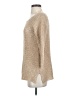 Cato Metallic Tan Pullover Sweater Size S - photo 5