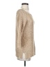 Cato Metallic Tan Pullover Sweater Size S - photo 4