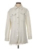 7 For All Mankind 100% Polyester Ivory Coat Size S - photo 1