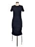 ke.ned.ik Solid Blue Black Casual Dress Size L - photo 1